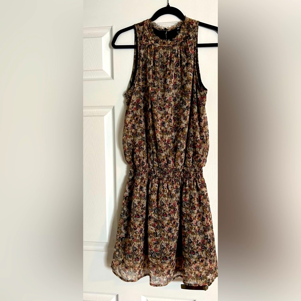 Lined Chiffon Dress